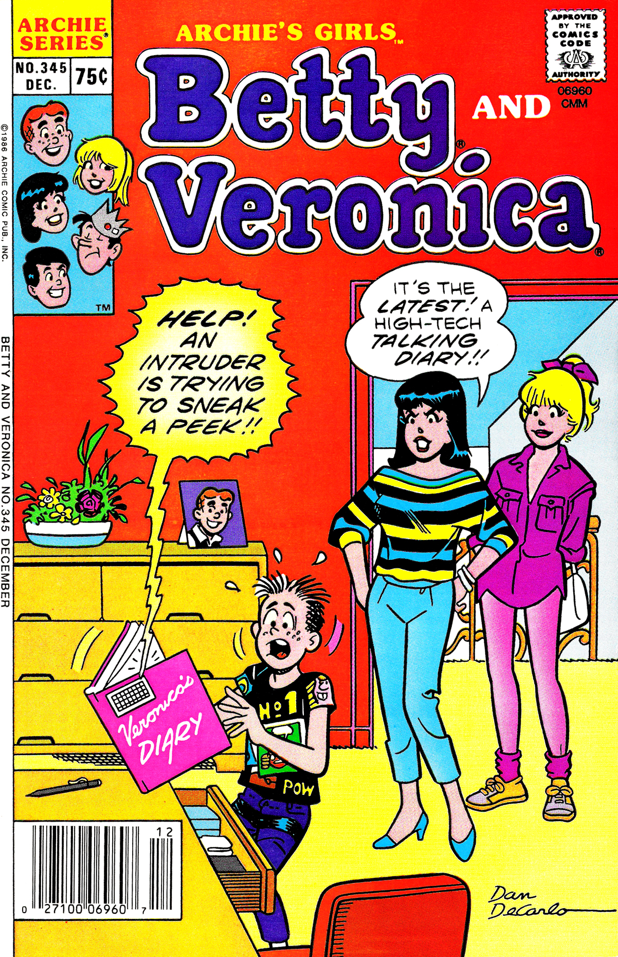 Read online Archie's Girls Betty and Veronica comic -  Issue #345 - 1