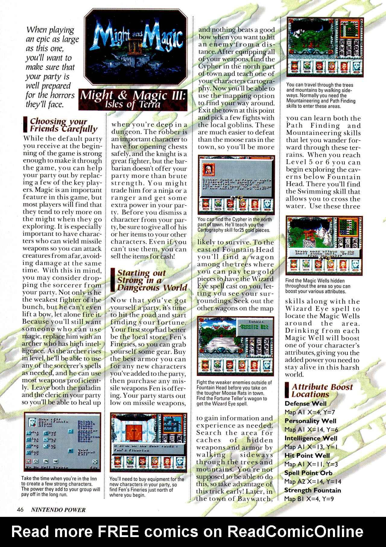 Read online Nintendo Power comic -  Issue #70 - 53