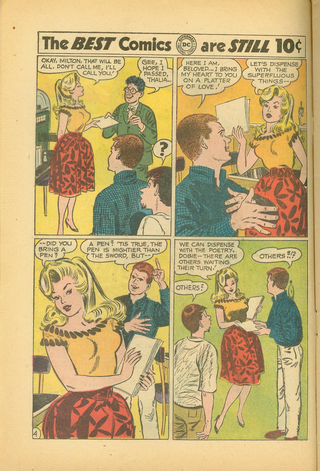 Read online Many Loves of Dobie Gillis comic -  Issue #6 - 6