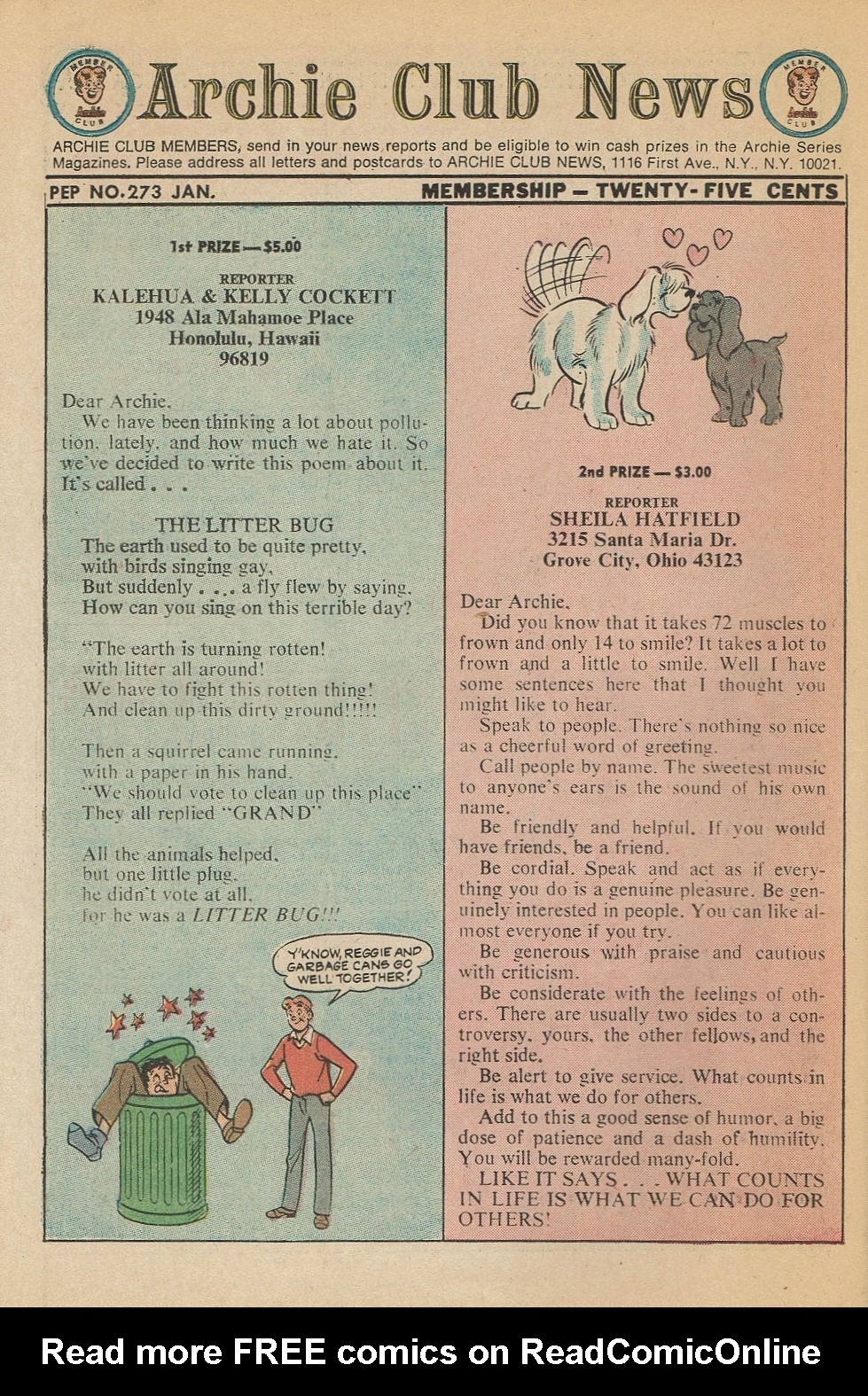 Read online Pep Comics comic -  Issue #273 - 25