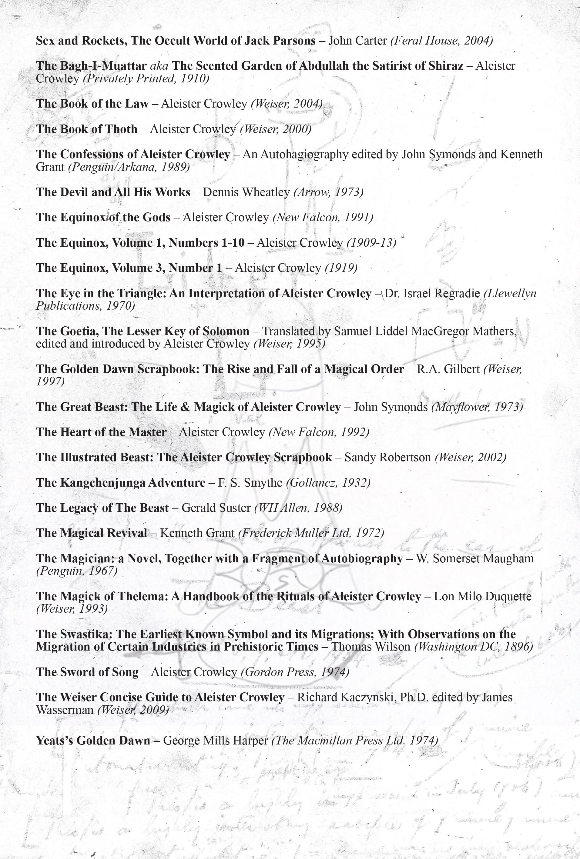 Read online Aleister Crowley: Wandering the Waste comic -  Issue # TPB - 143