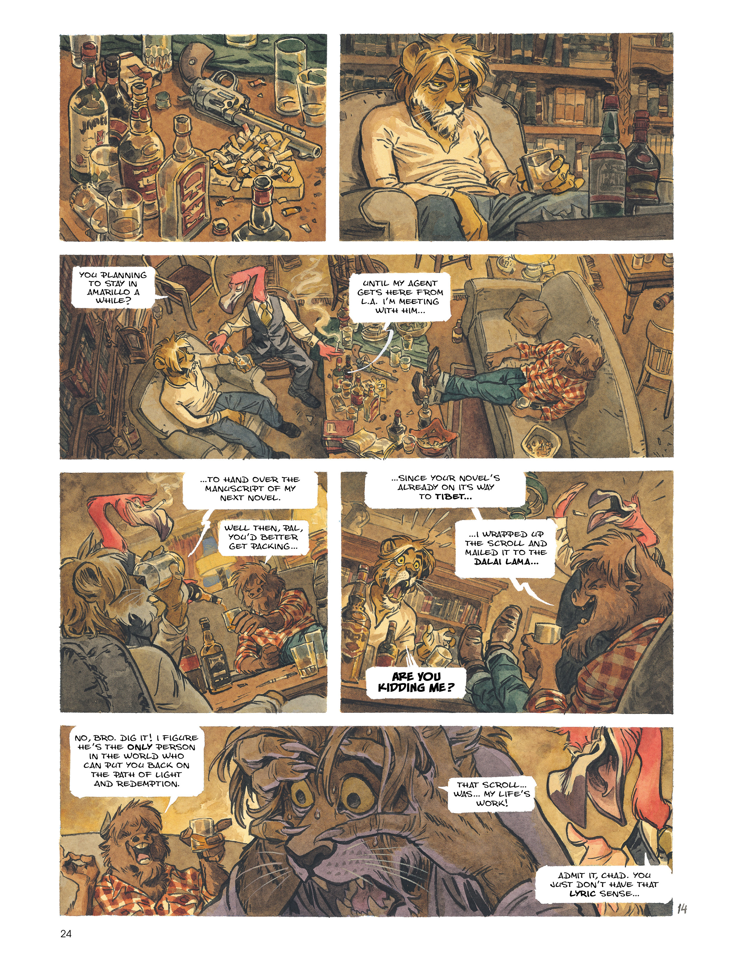 Read online Blacksad: Amarillo comic -  Issue # Full - 23