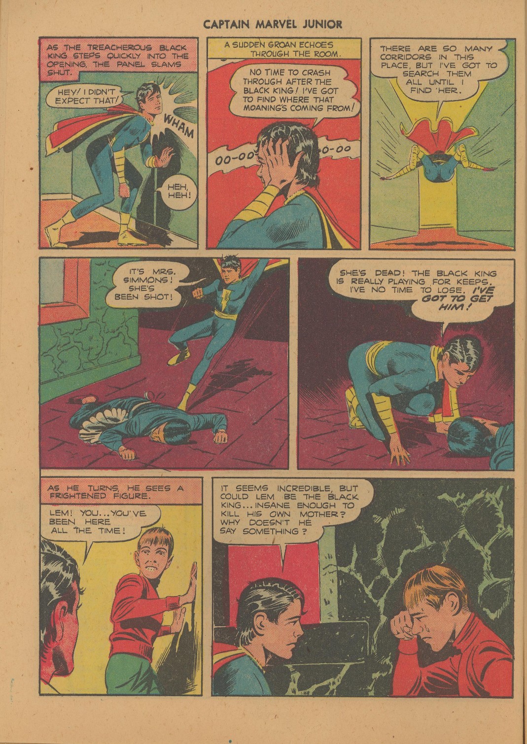 Read online Captain Marvel, Jr. comic -  Issue #26 - 9