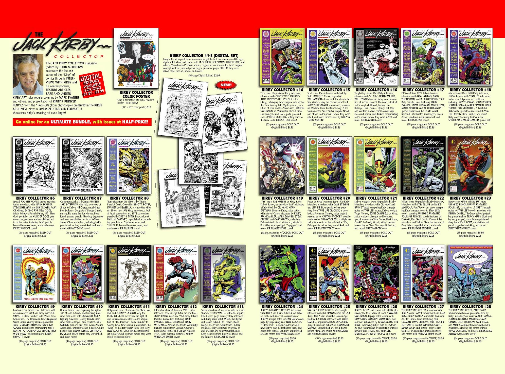 Read online The Jack Kirby Collector comic -  Issue #56 - 73