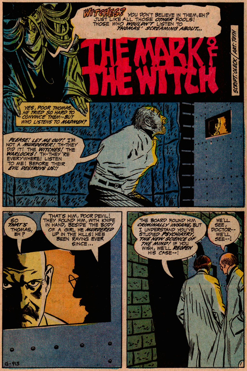 Read online The Witching Hour (1969) comic -  Issue #11 - 4