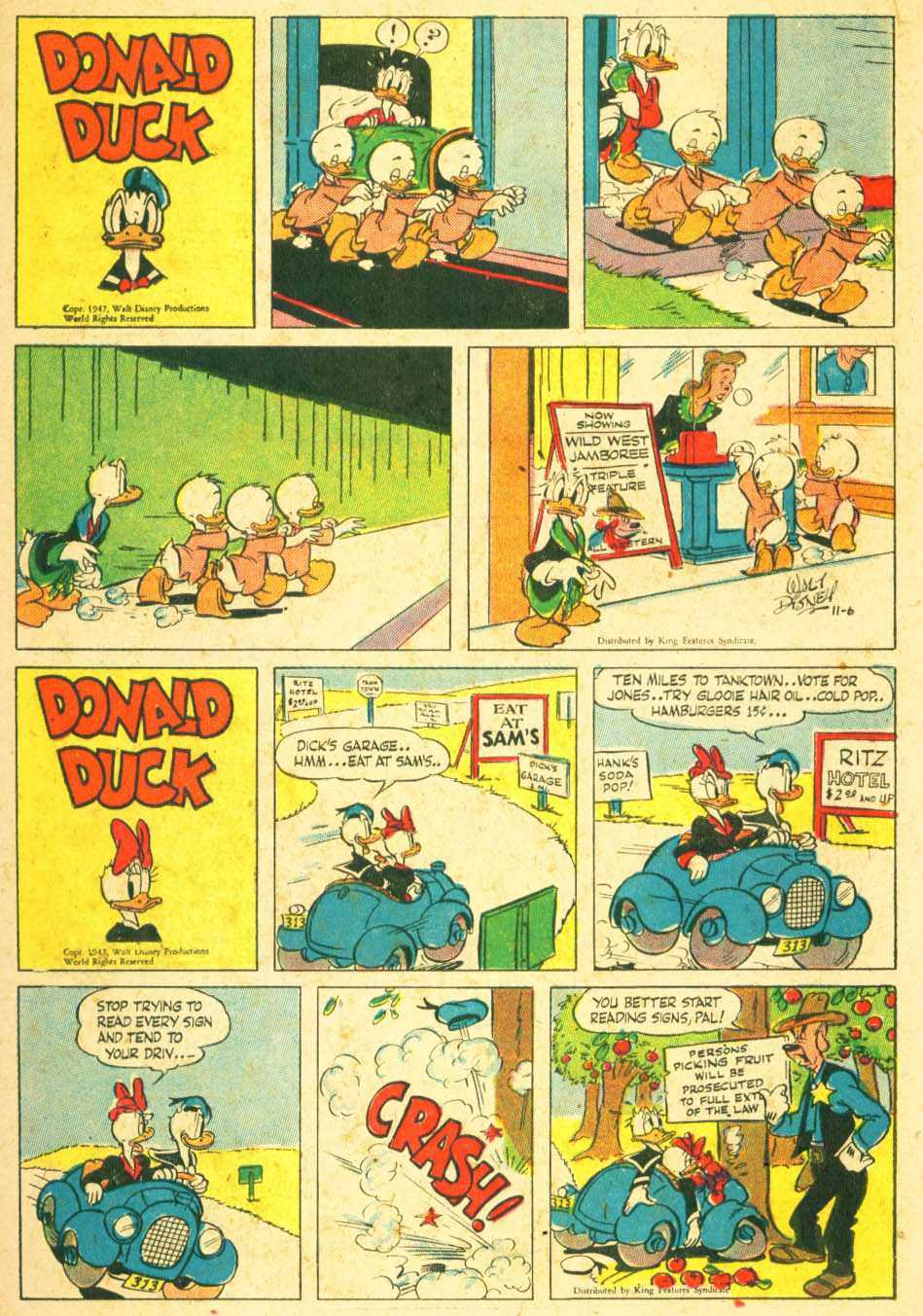 Read online Walt Disney's Comics and Stories comic -  Issue #121 - 31