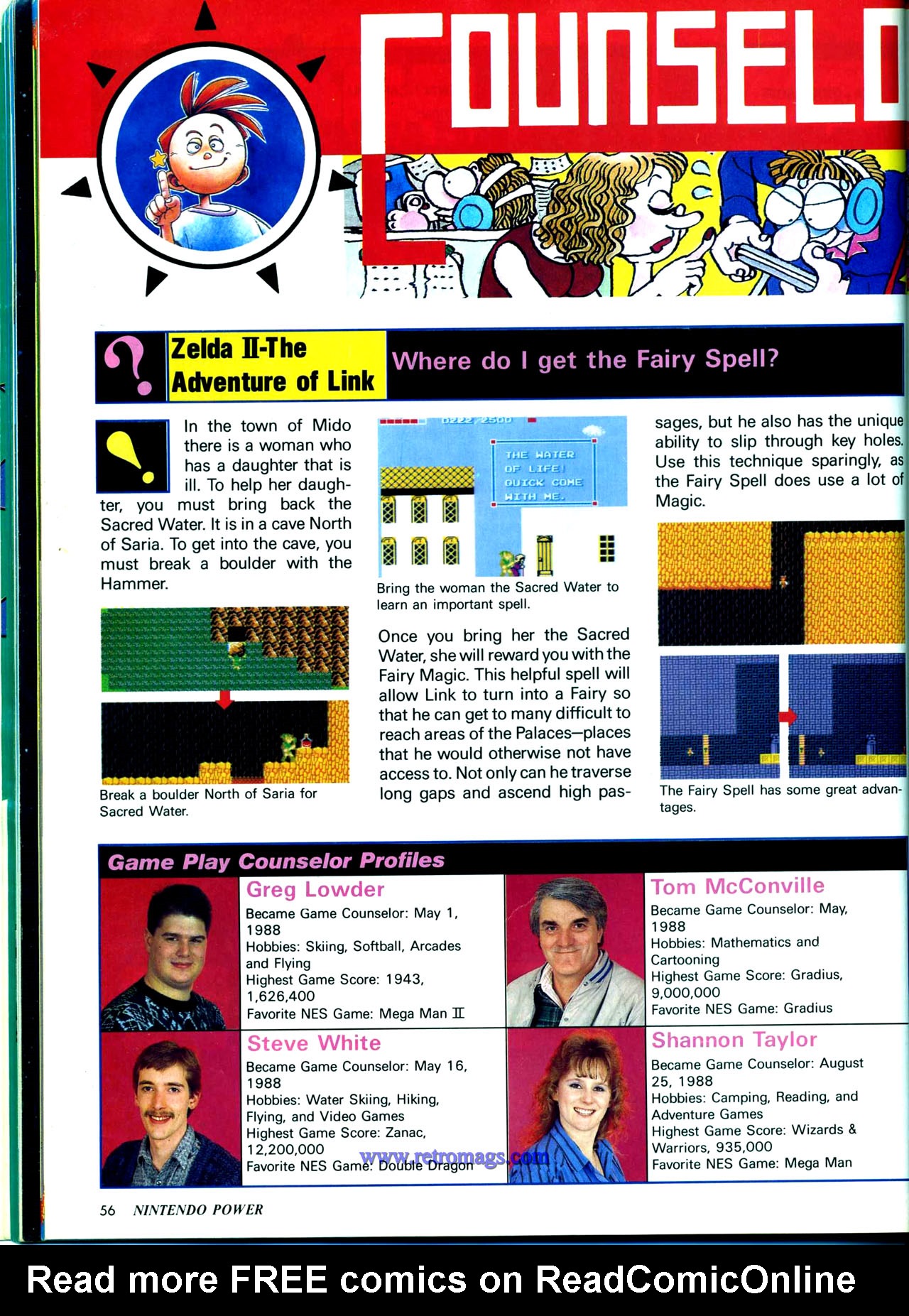 Read online Nintendo Power comic -  Issue #6 - 59