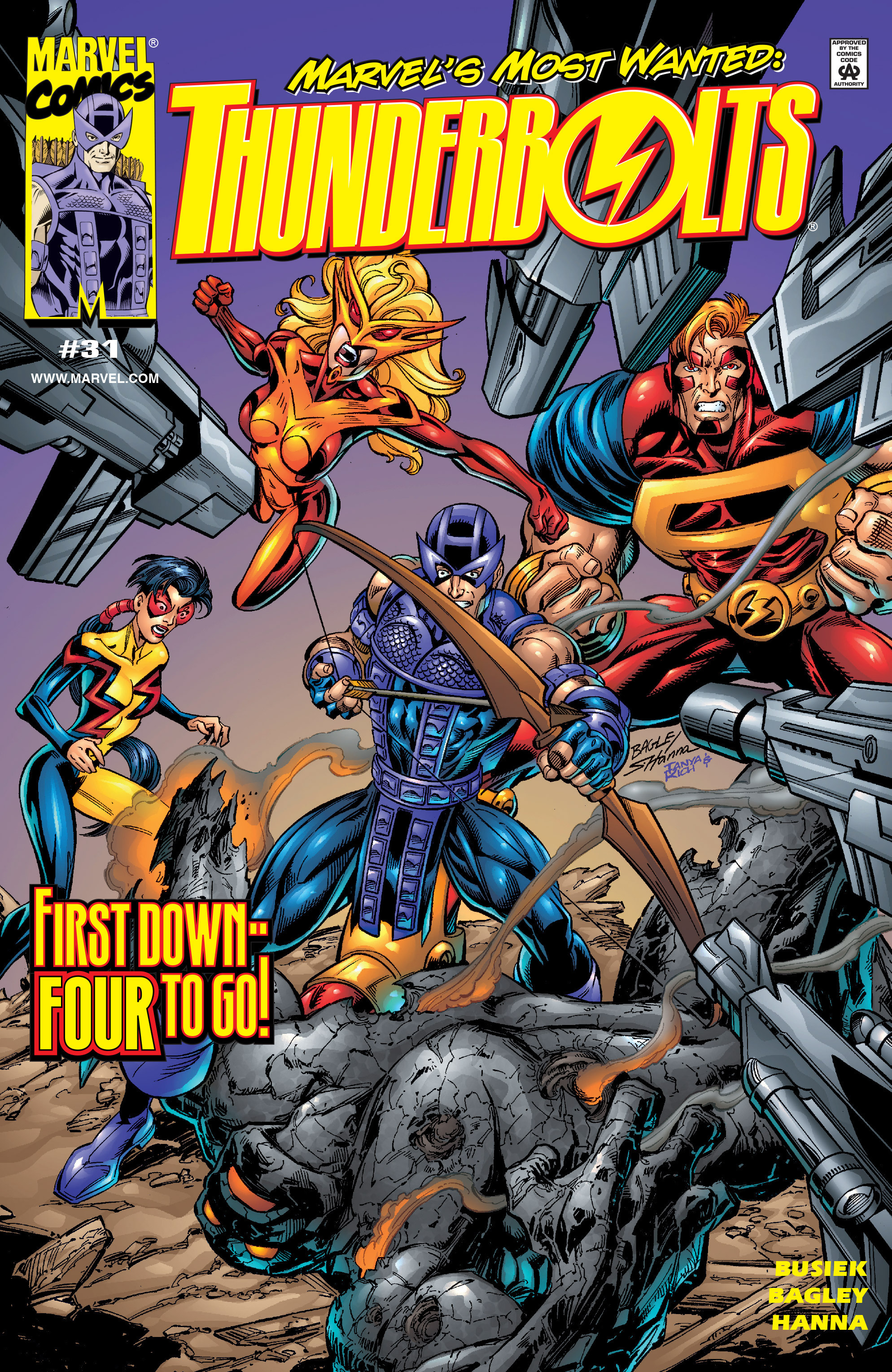 Read online Thunderbolts (1997) comic -  Issue #31 - 1