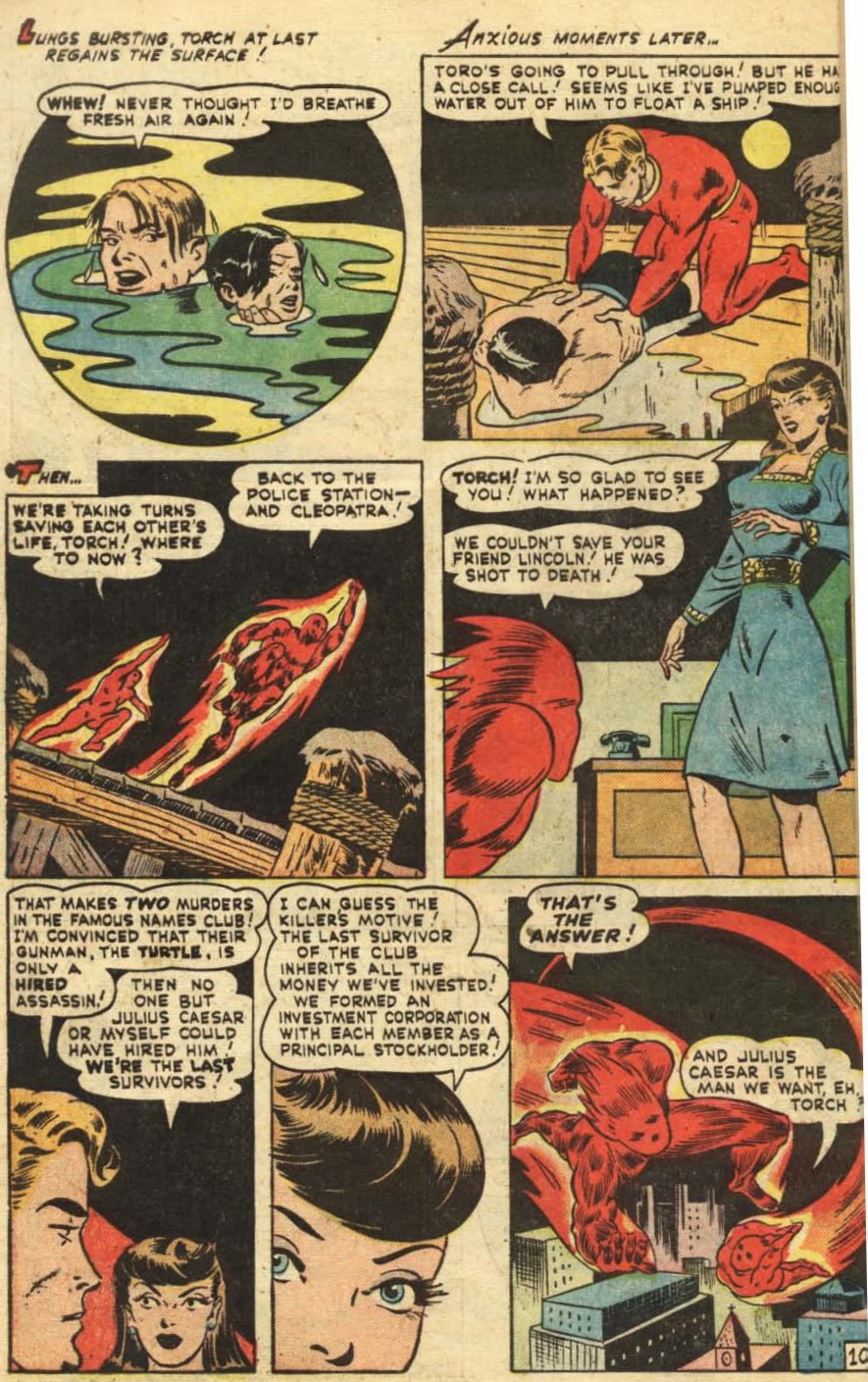 Read online Marvel Mystery Comics comic -  Issue #85 - 12