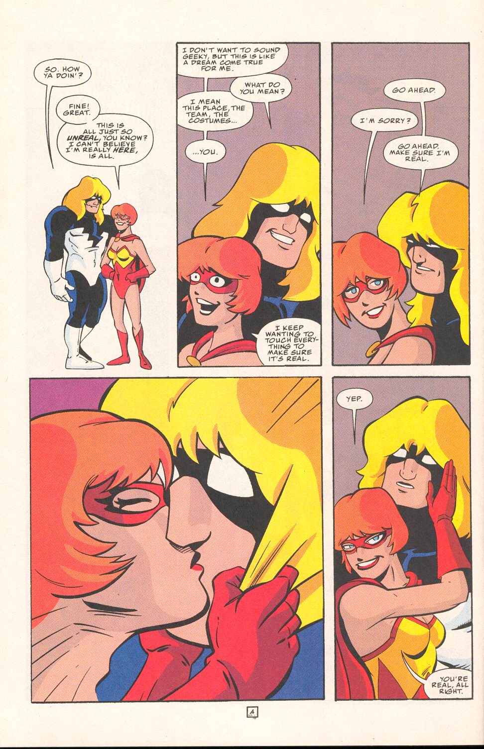 Read online Young Heroes in Love comic -  Issue #3 - 5