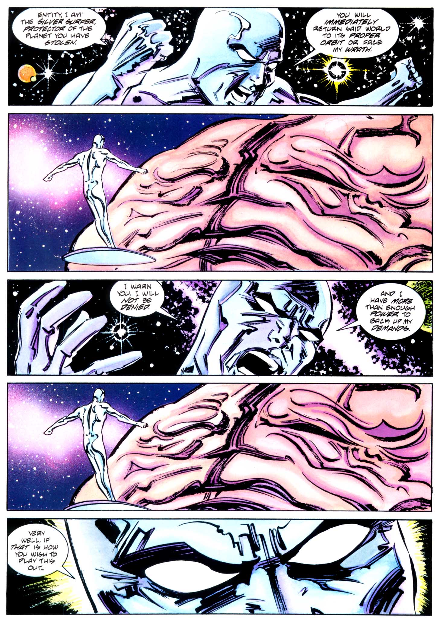 Read online Marvel Graphic Novel comic -  Issue #71 - Silver Surfer - Homecoming - 13