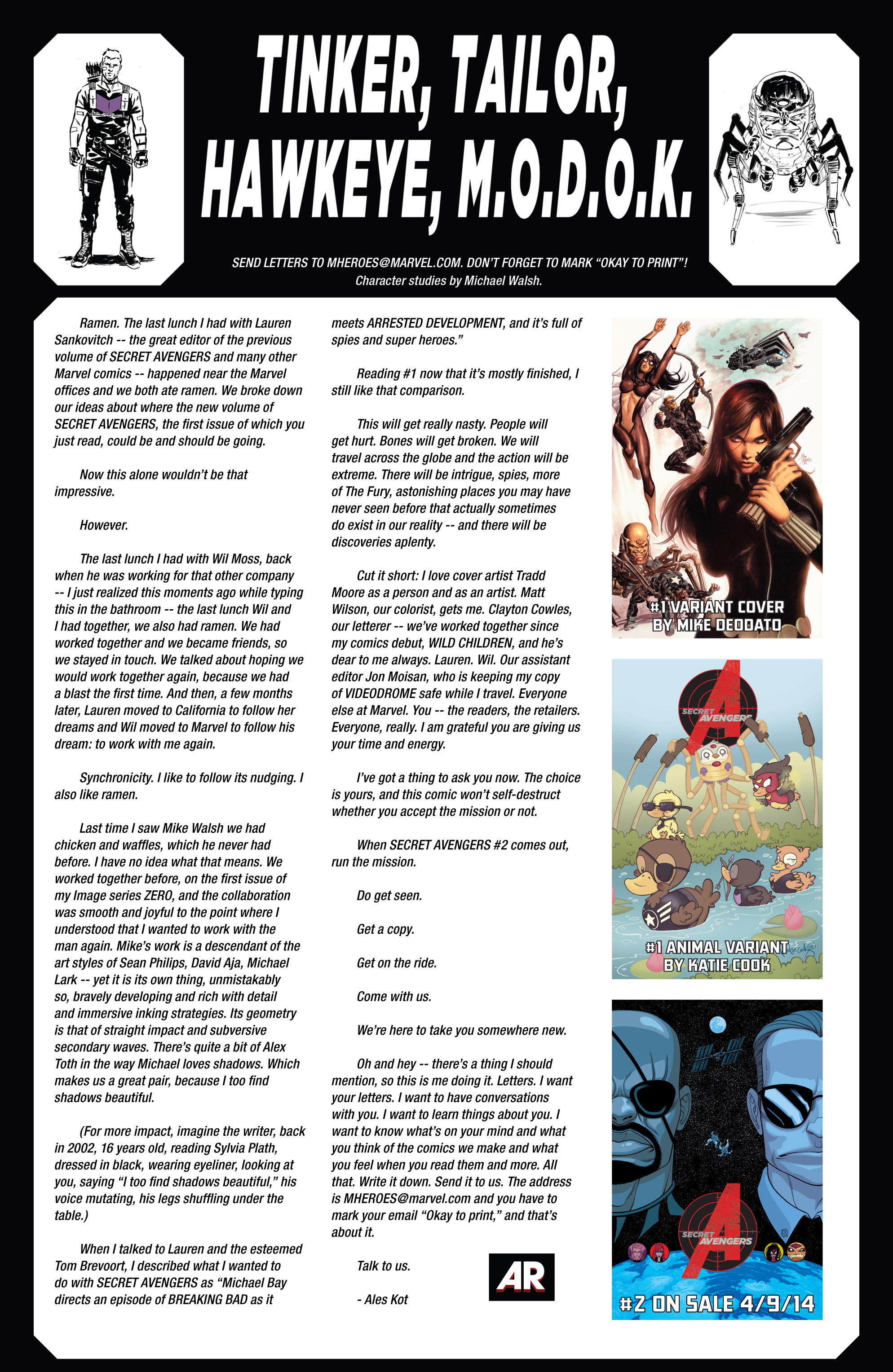 Read online Secret Avengers (2014) comic -  Issue #1 - 23