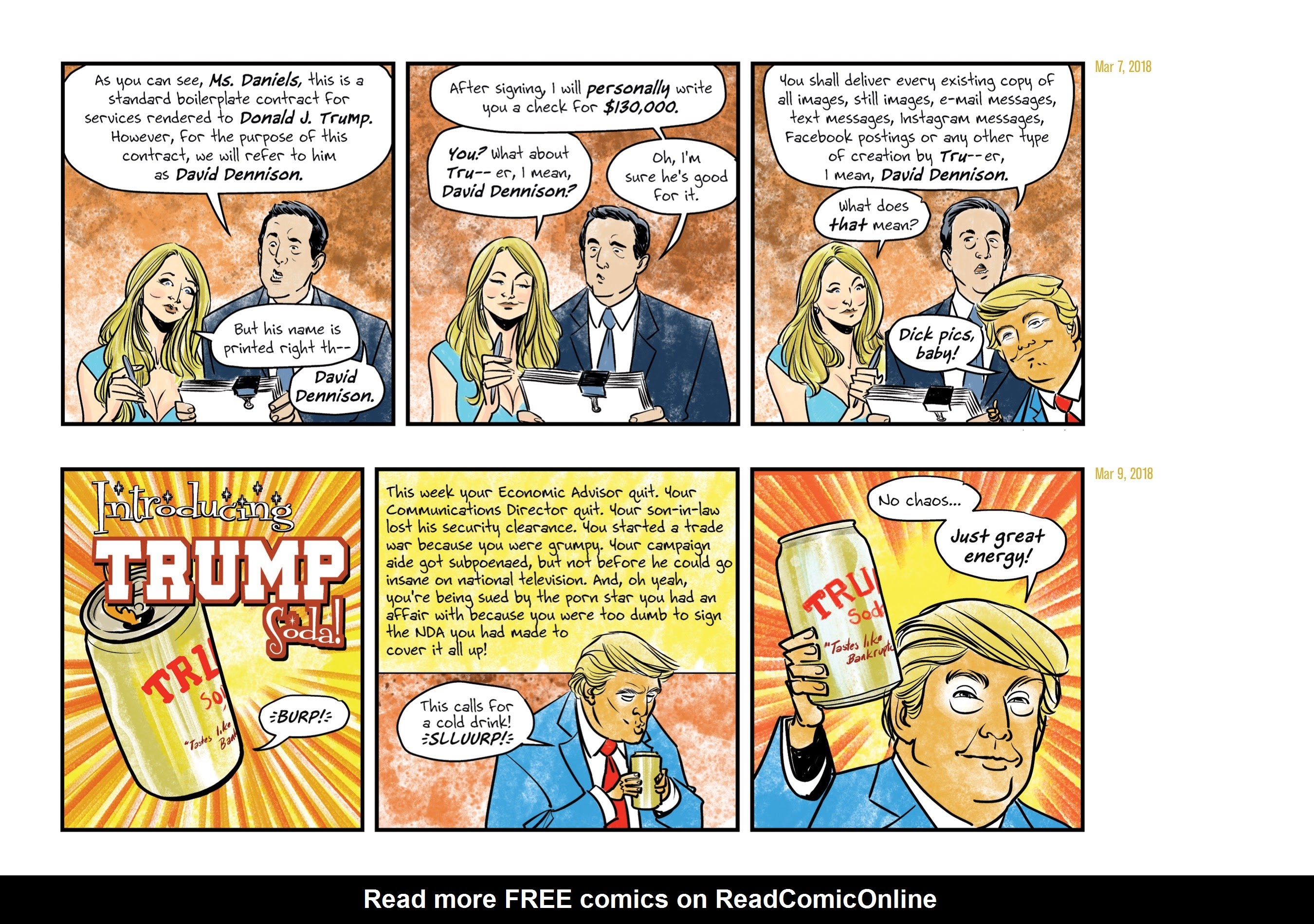 Read online Lil' Donnie: Executive Privilege comic -  Issue # TPB - 73