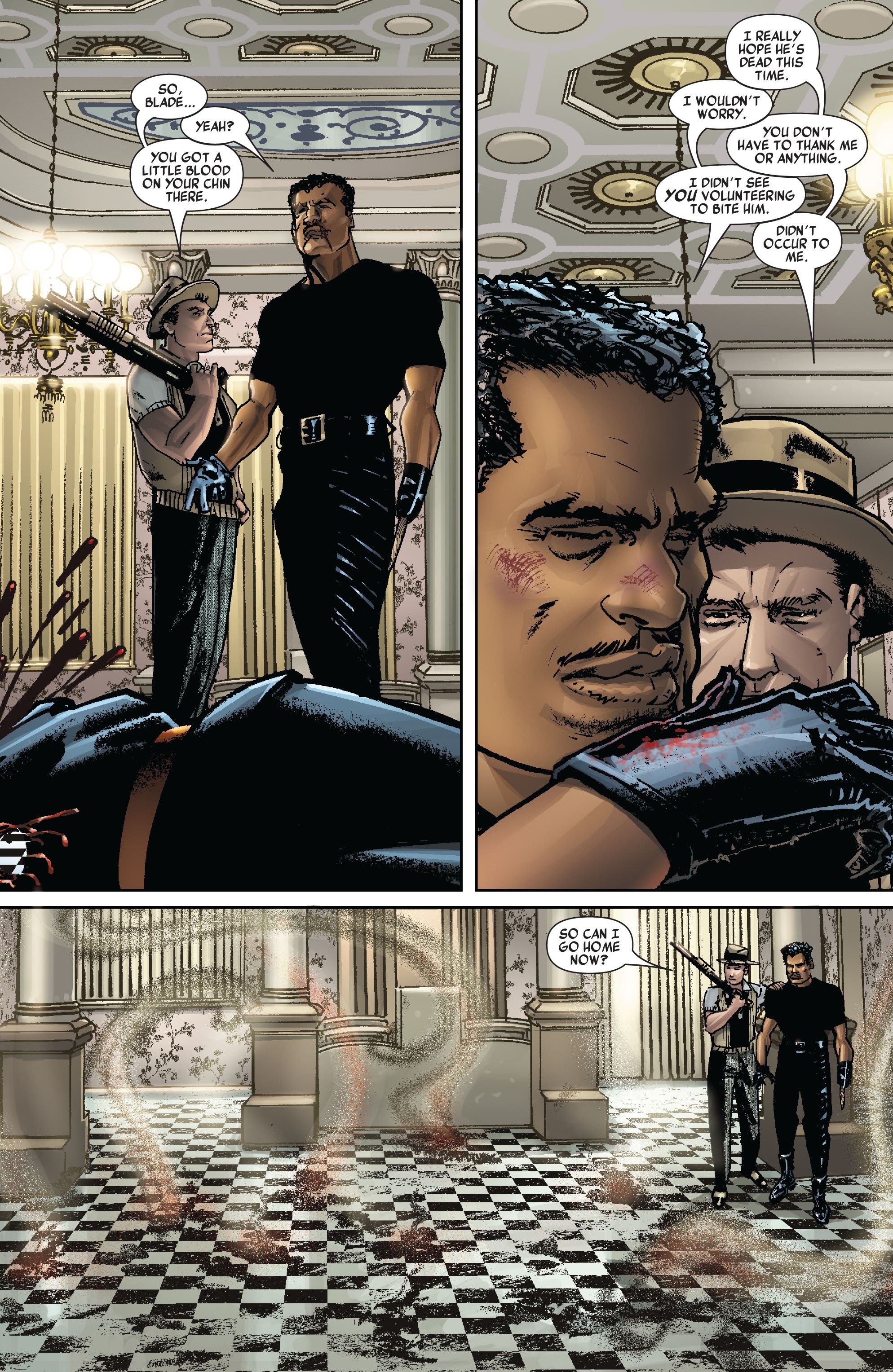 Read online Blade by Marc Guggenheim: The Complete Collection comic -  Issue # TPB (Part 2) - 85