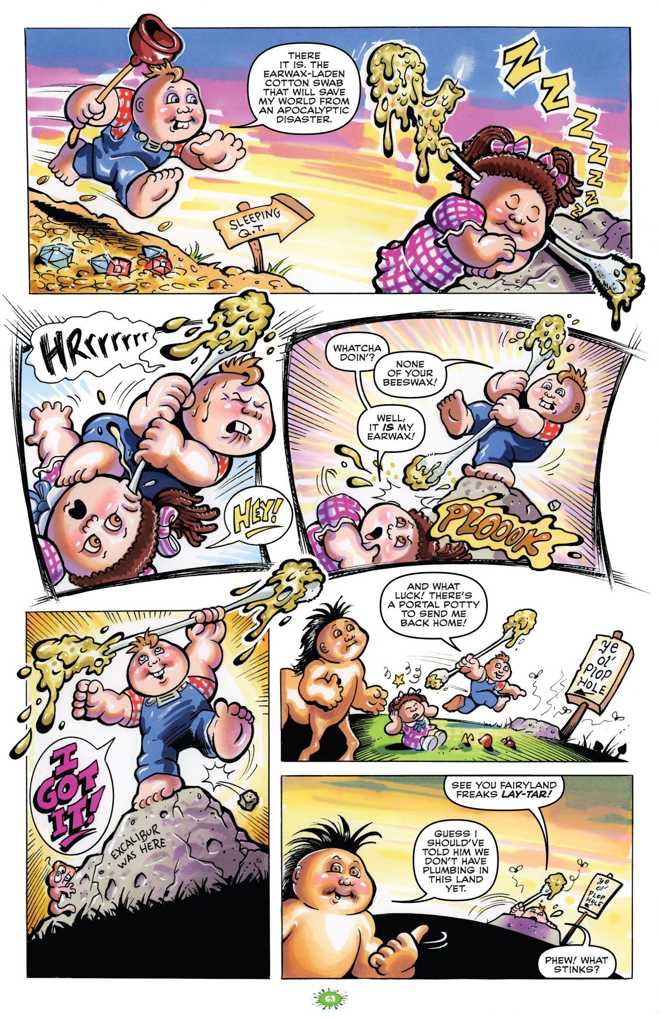 Read online Garbage Pail Kids comic -  Issue # TPB - 63