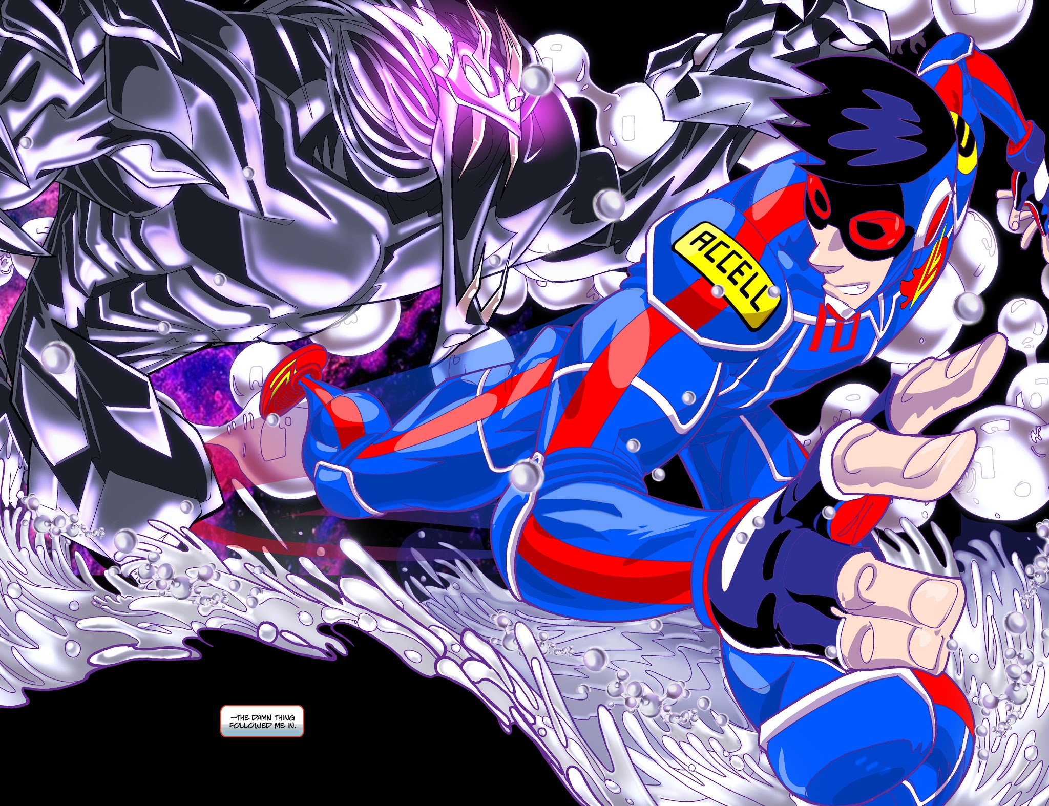 Read online Accell comic -  Issue #3 - 4