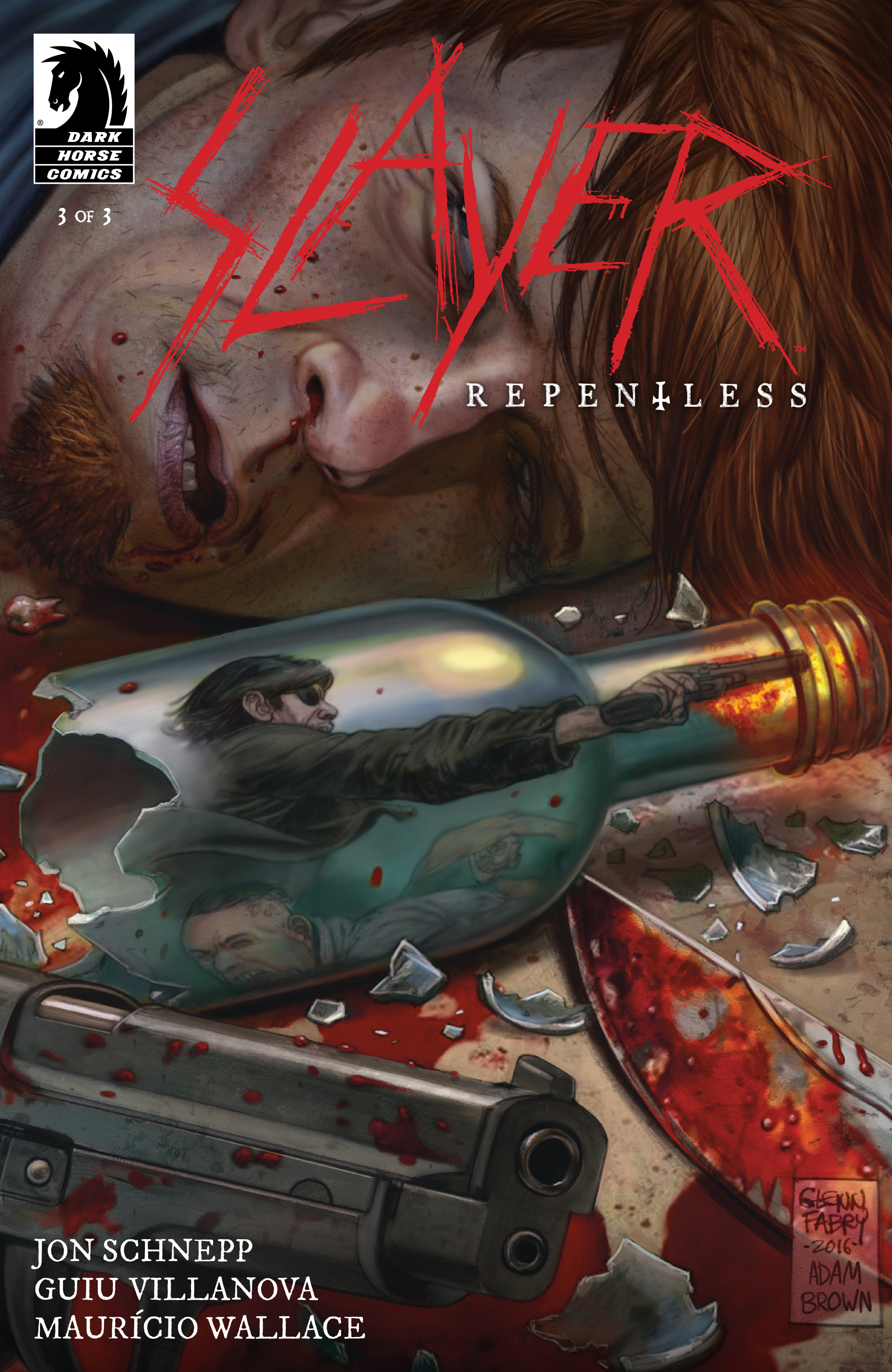 Read online Slayer: Repentless comic -  Issue #3 - 1