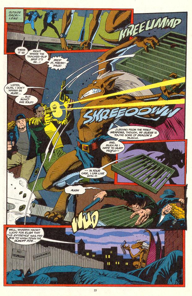Read online Gargoyles (1995) comic -  Issue #3 - Rude Awekening - 17