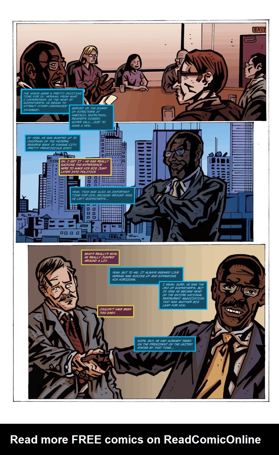 Read online Political Power: Herman Cain comic -  Issue # Full - 10