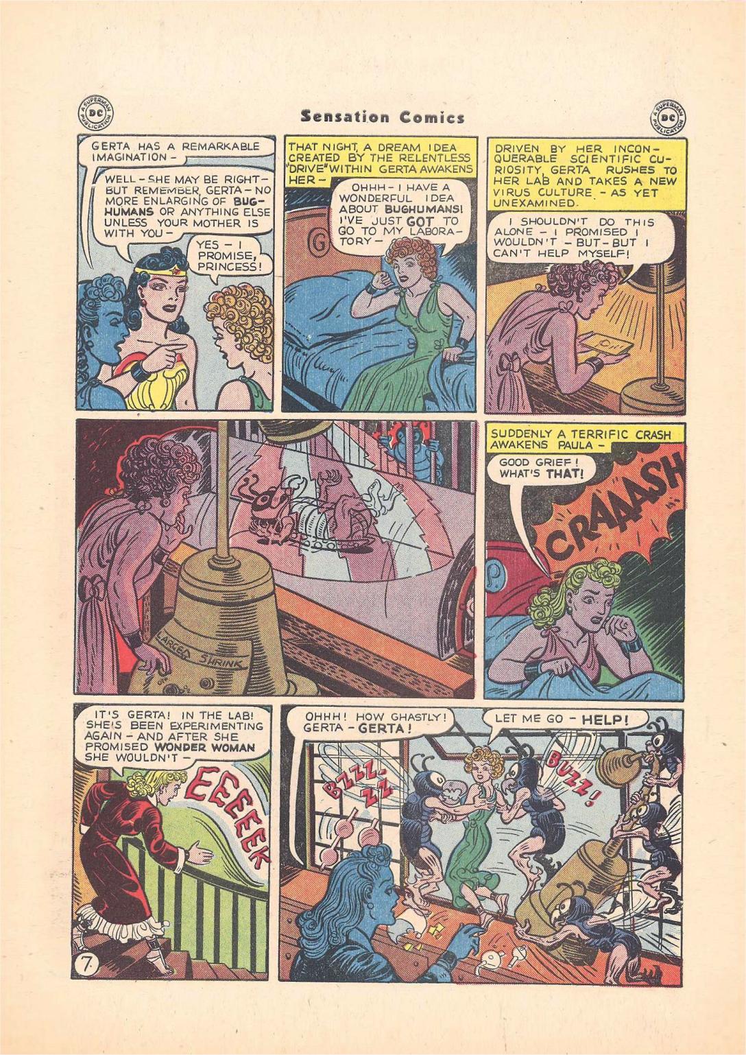 Read online Sensation (Mystery) Comics comic -  Issue #55 - 9