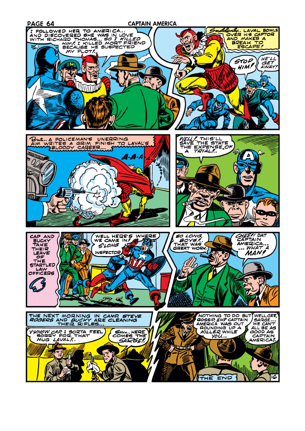 Read online Captain America Comics comic -  Issue #11 - 65
