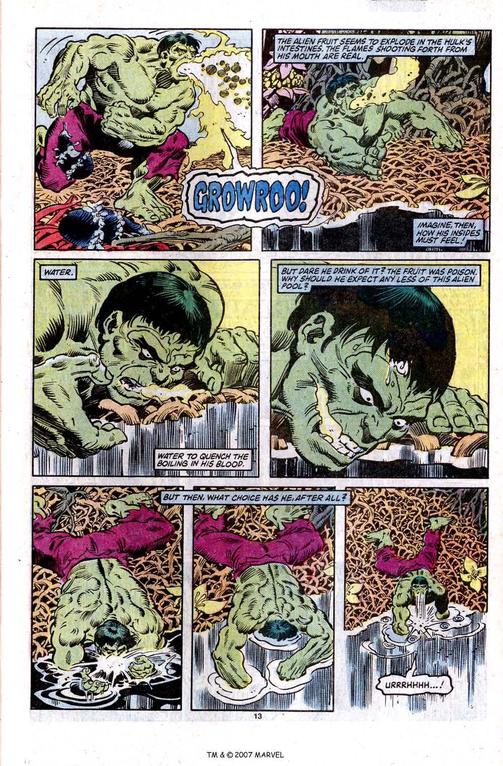 Read online The Incredible Hulk (1968) comic -  Issue # _Annual 1984 - 19