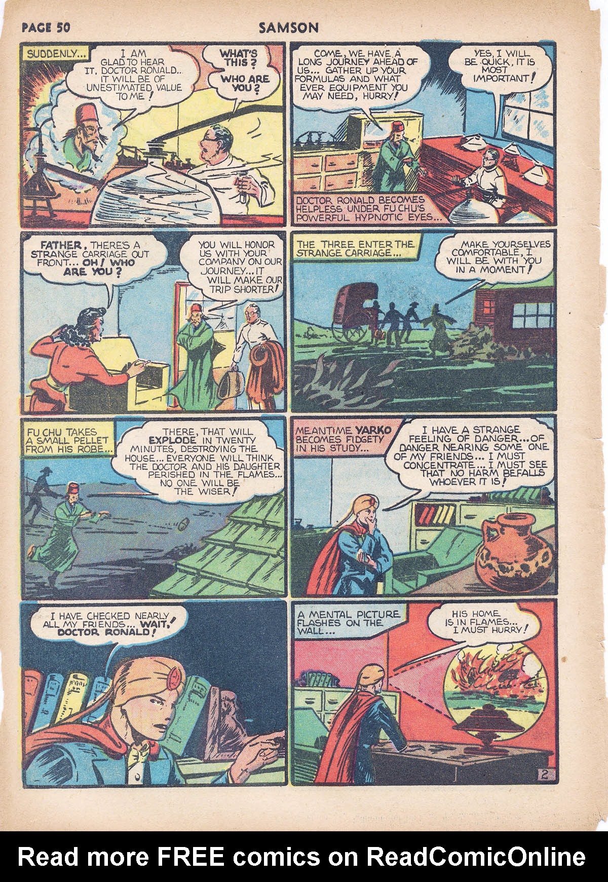 Read online Samson (1940) comic -  Issue #4 - 51