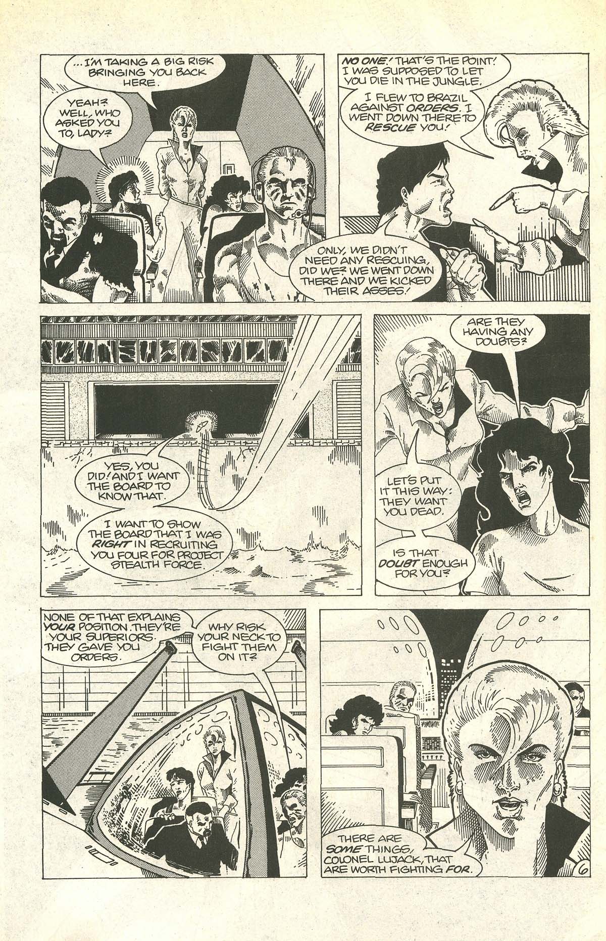 Read online Stealth Force comic -  Issue #7 - 7