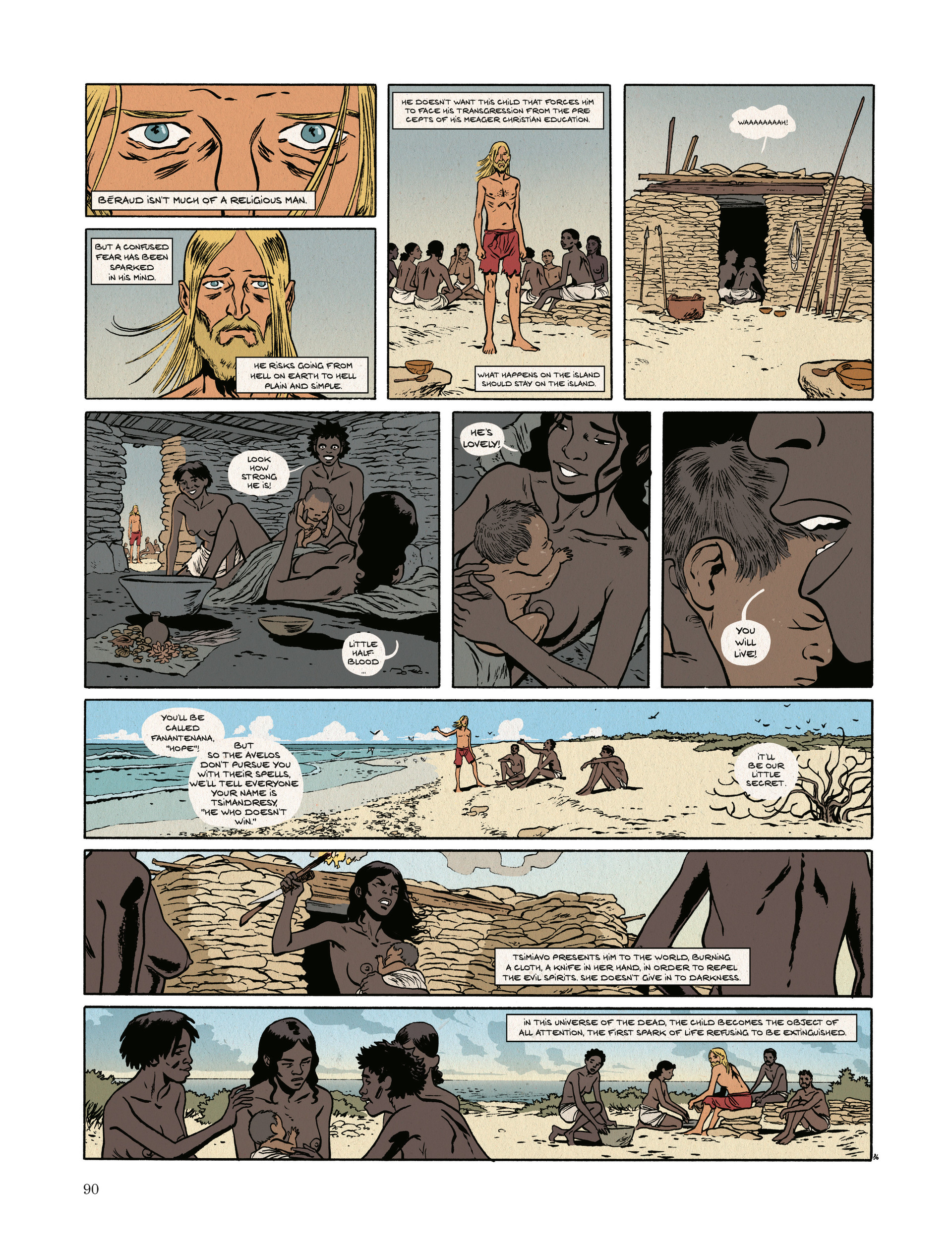 Read online The Forgotten Slaves of Tromelin comic -  Issue # TPB - 92