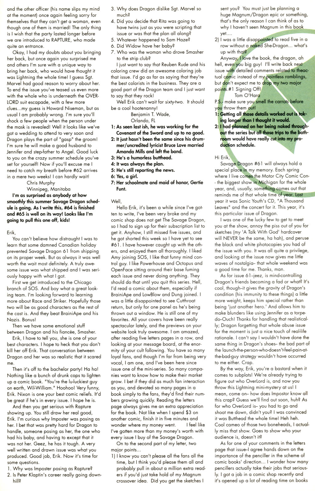 Read online The Savage Dragon (1993) comic -  Issue #63 - 27