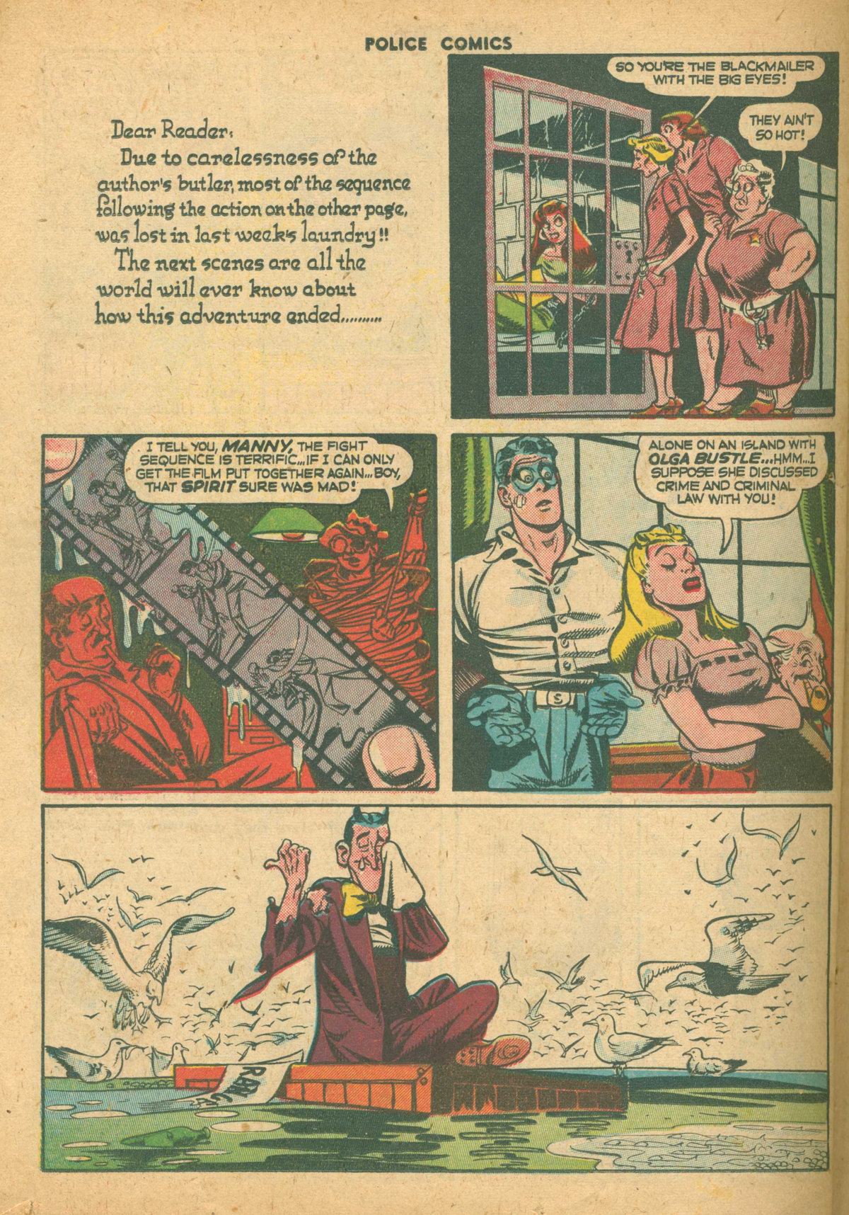 Read online Police Comics comic -  Issue #94 - 26