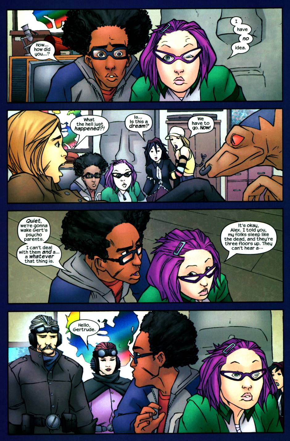 Read online Runaways (2003) comic -  Issue #3 - 7