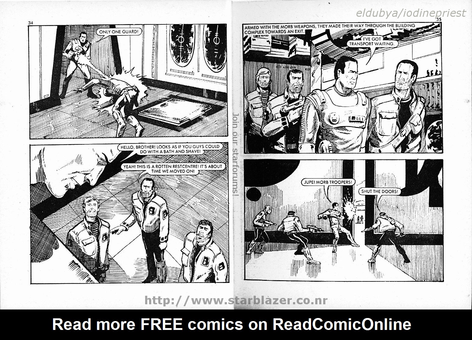 Read online Starblazer comic -  Issue #108 - 19