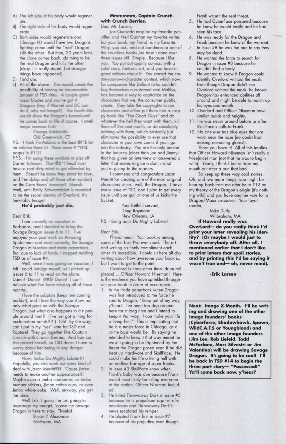 Read online The Savage Dragon (1993) comic -  Issue #12 - 33