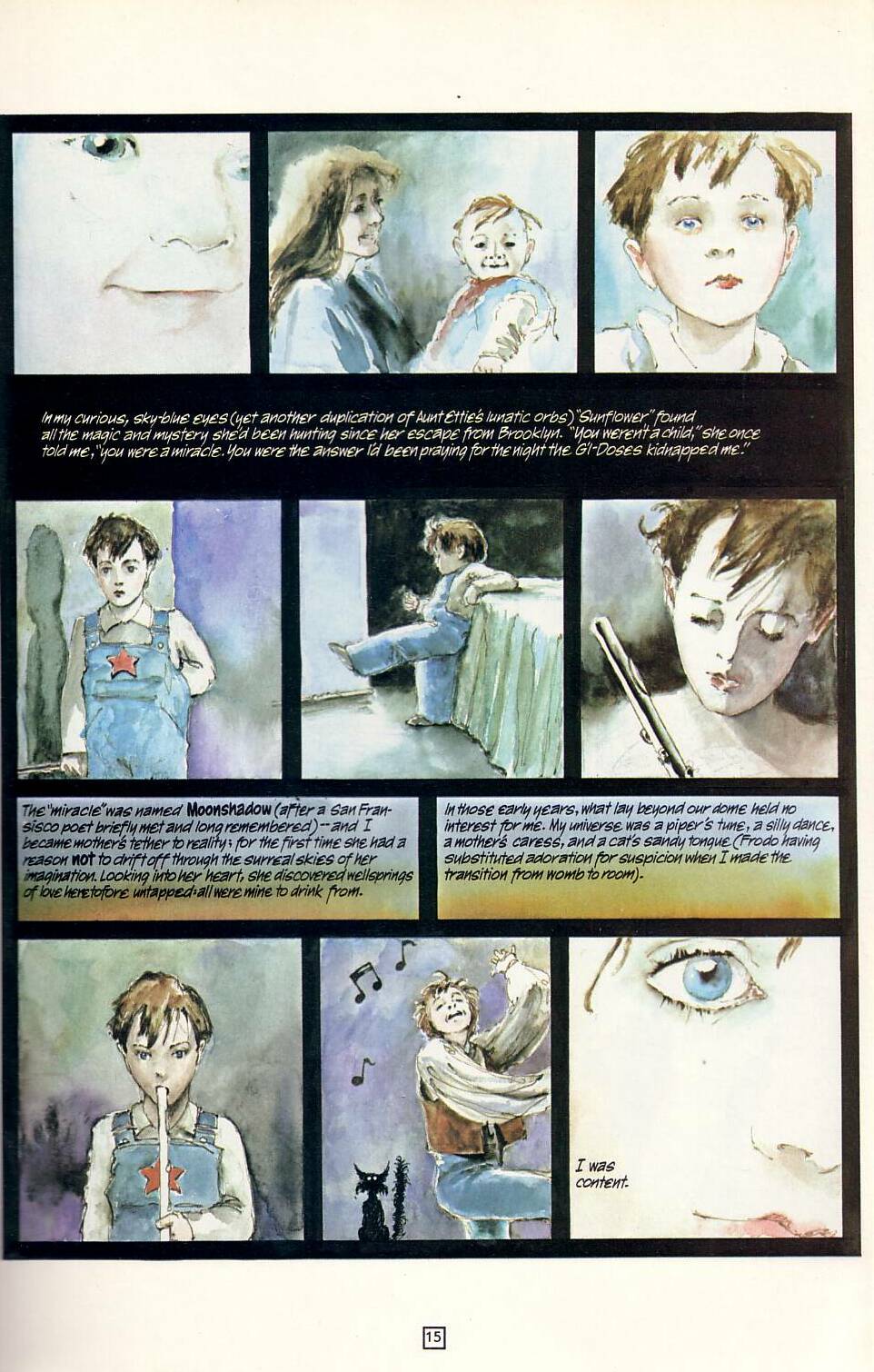 Read online Moonshadow comic -  Issue #1 - 17