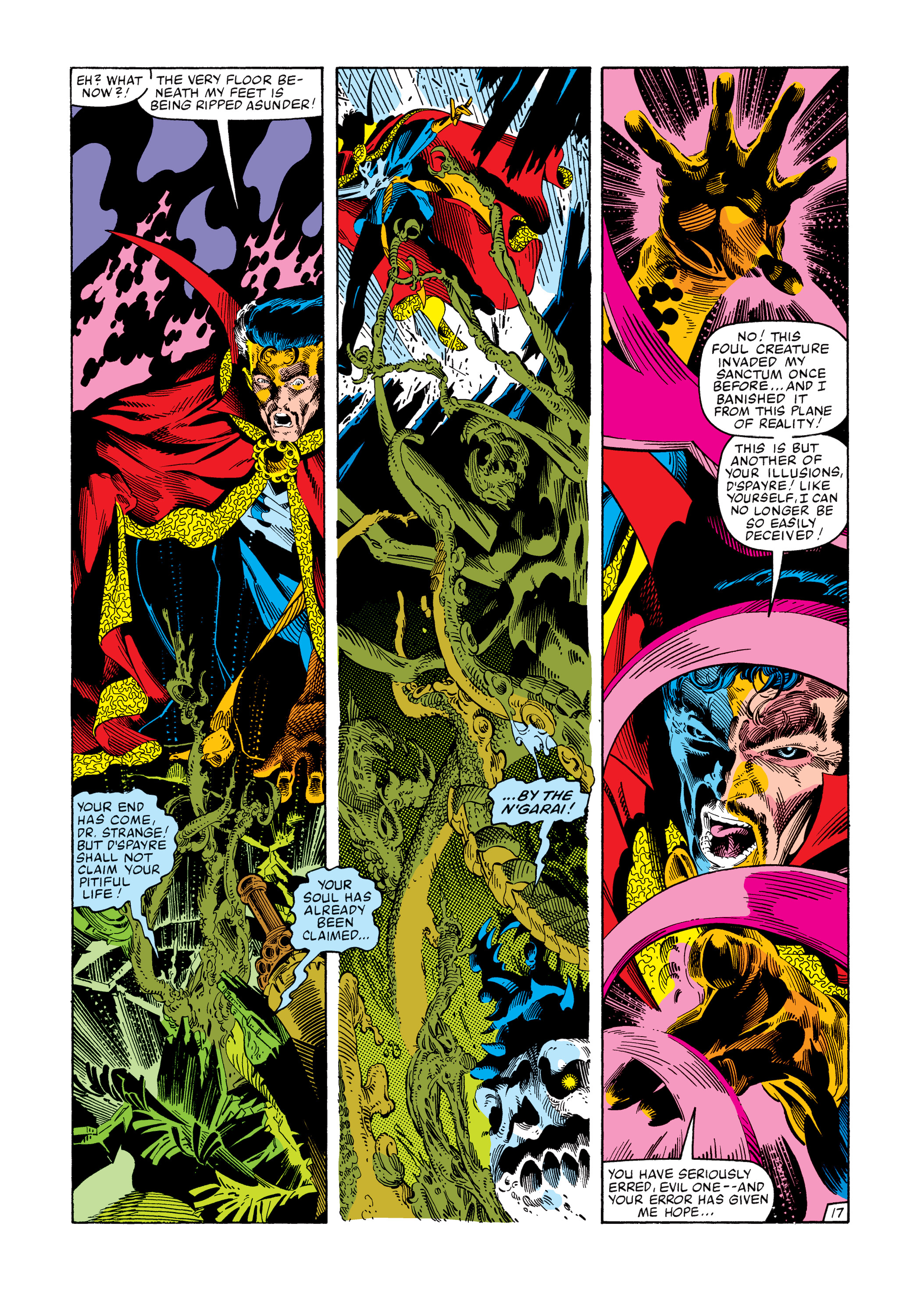 Read online Marvel Masterworks: Doctor Strange comic -  Issue # TPB 9 (Part 3) - 10