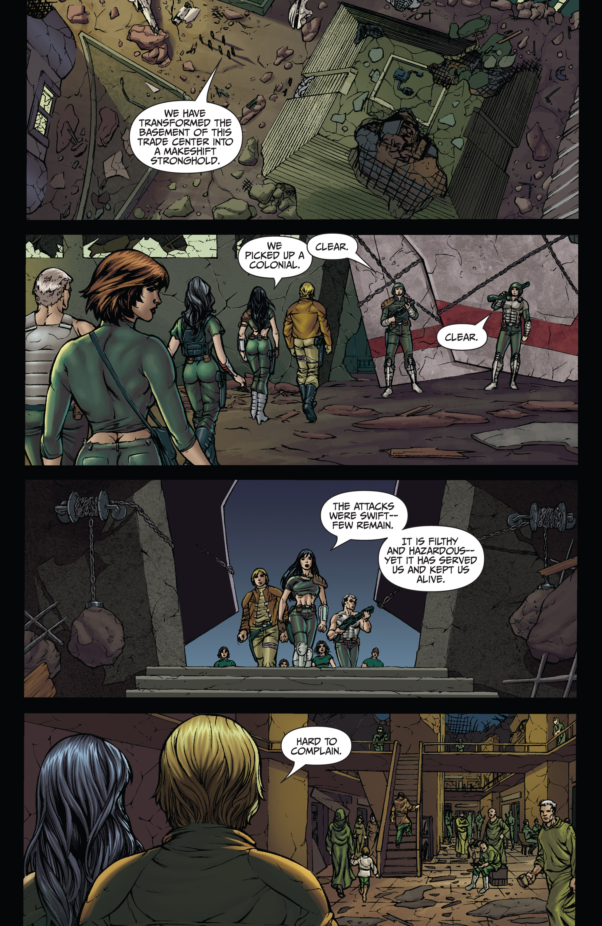 Read online Classic Battlestar Galactica (2006) comic -  Issue #2 - 7