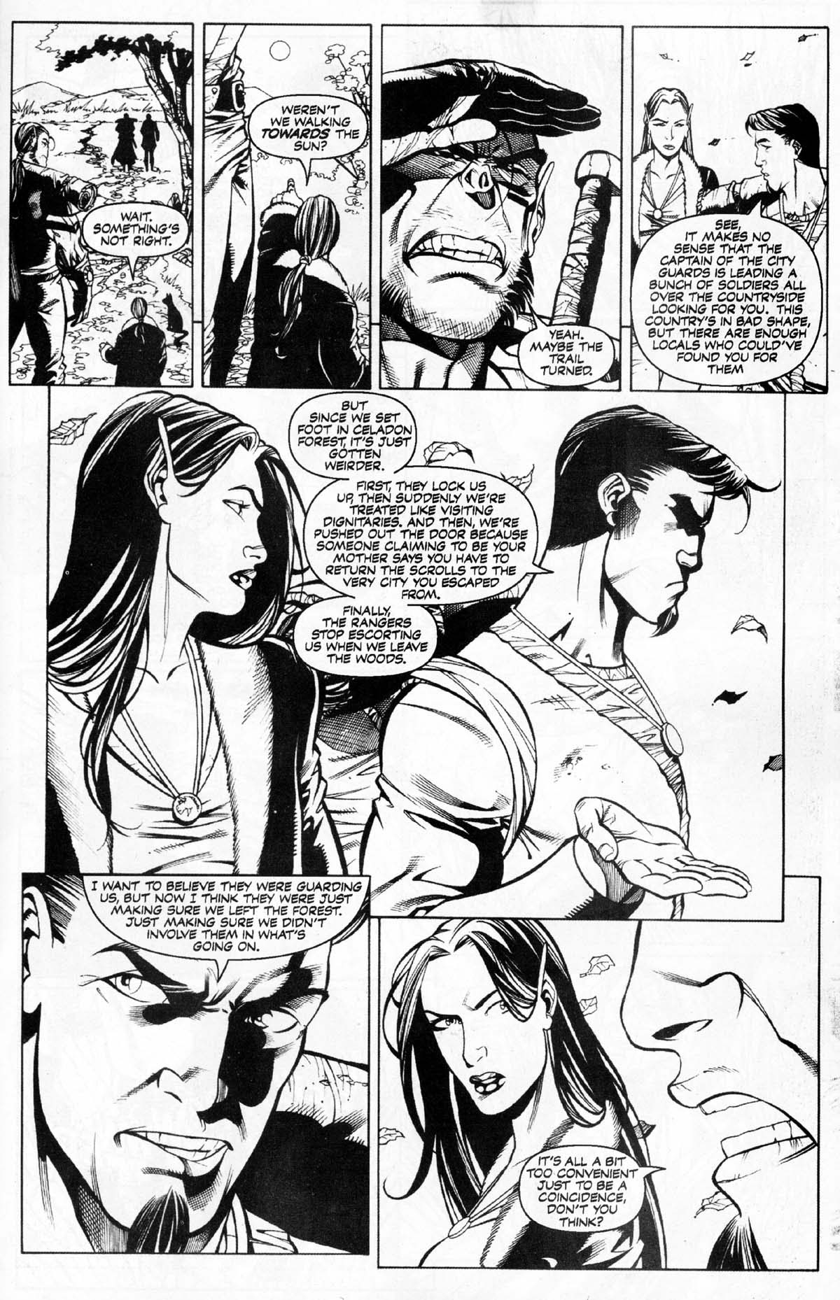 Read online Dungeons & Dragons: Black & White comic -  Issue #4 - 11