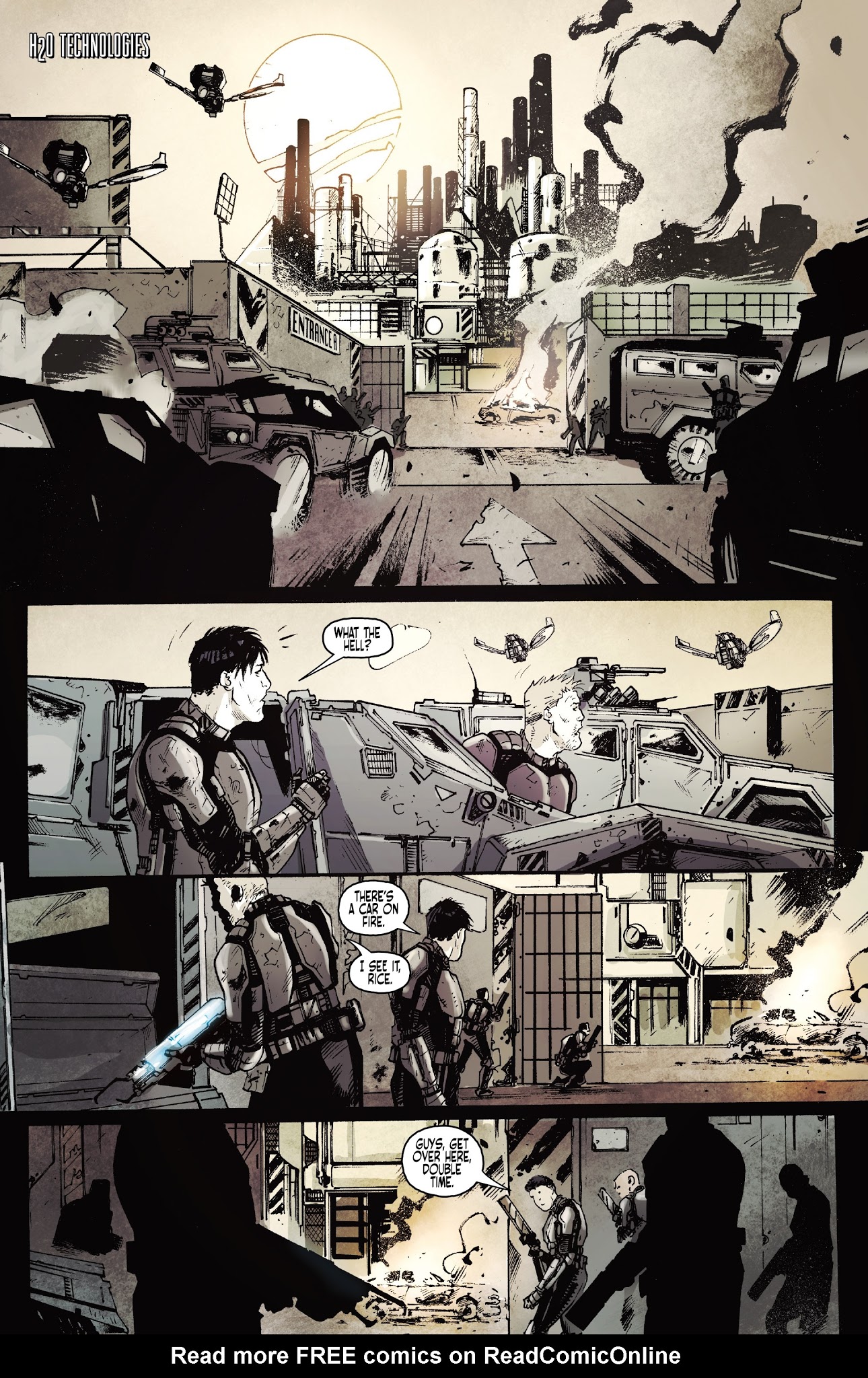 Read online Port of Earth comic -  Issue #3 - 15