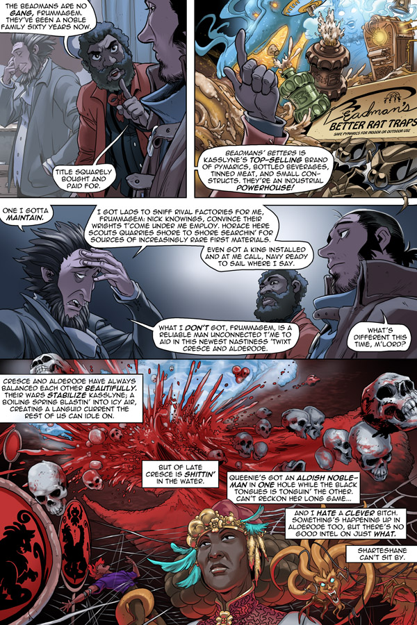 Read online Unsounded comic -  Issue #13 - 14