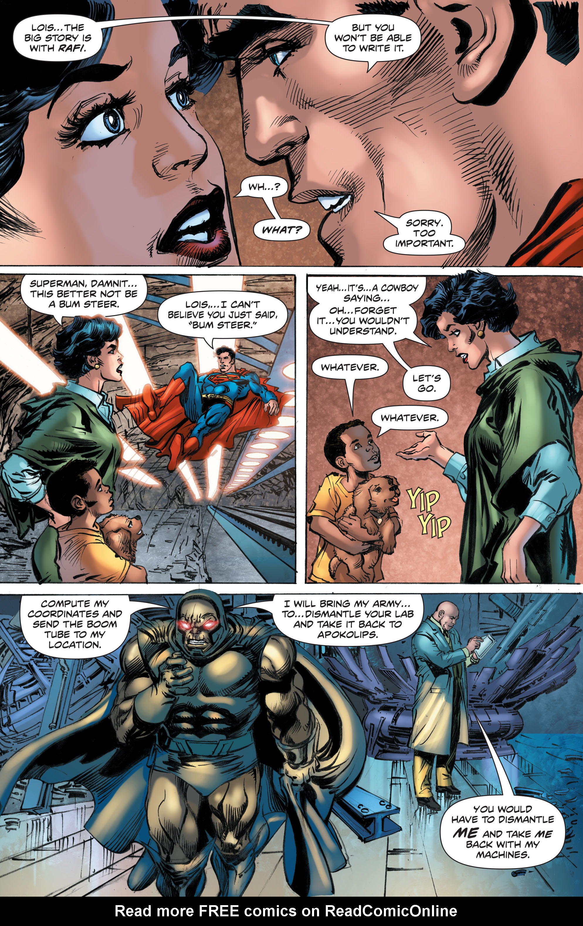 Read online Superman: The Coming of the Supermen comic -  Issue #5 - 18