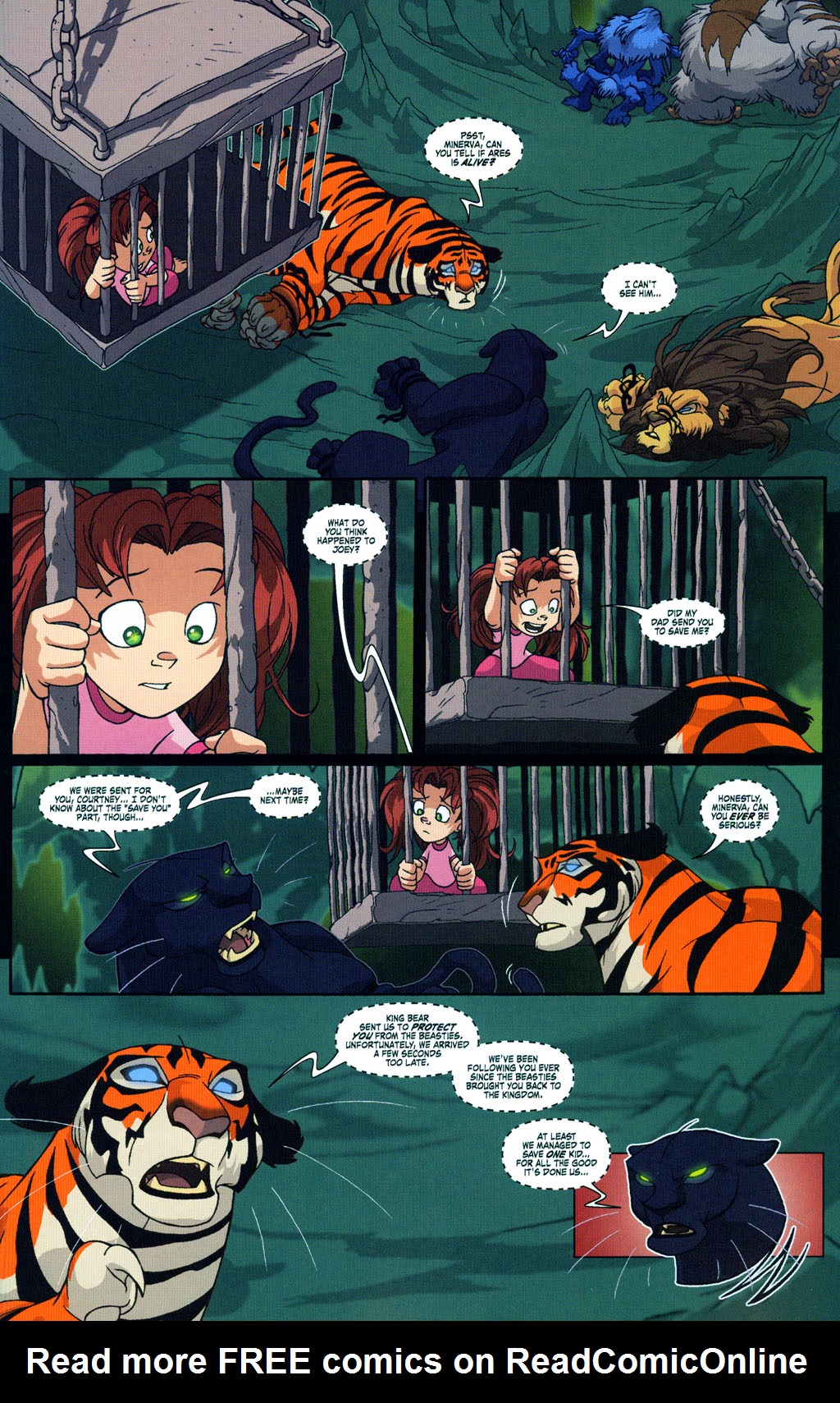 Read online Lions, Tigers and Bears comic -  Issue #4 - 5