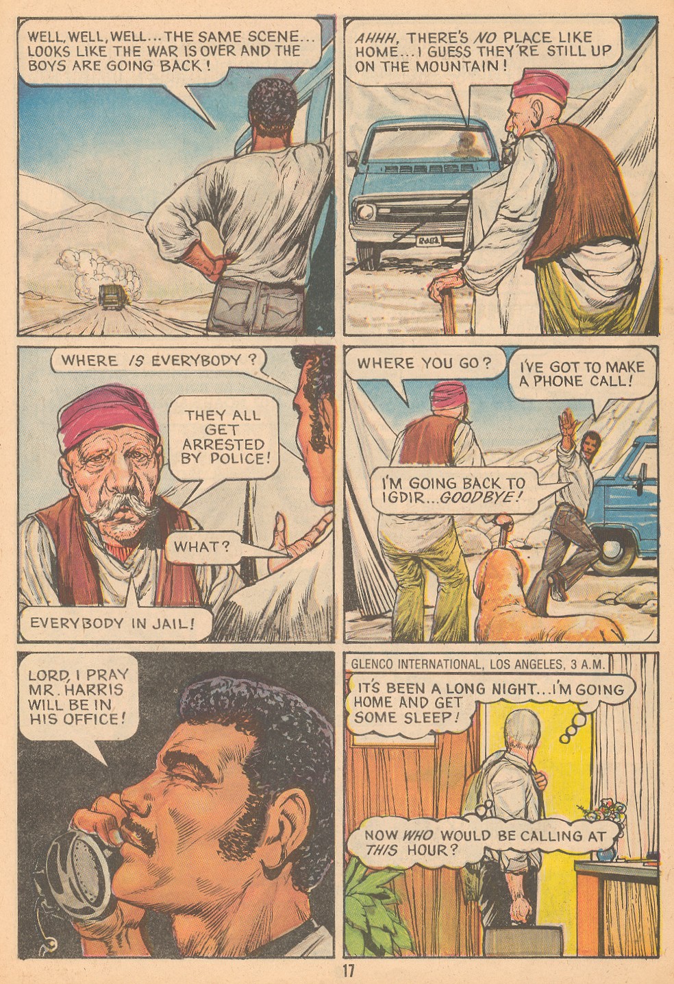 Read online The Crusaders (1974) comic -  Issue #7 - 19