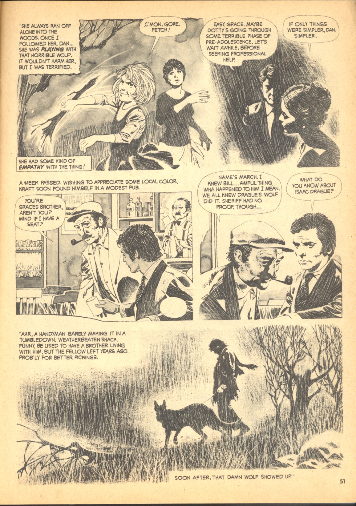 Read online Creepy (1964) comic -  Issue #51 - 51