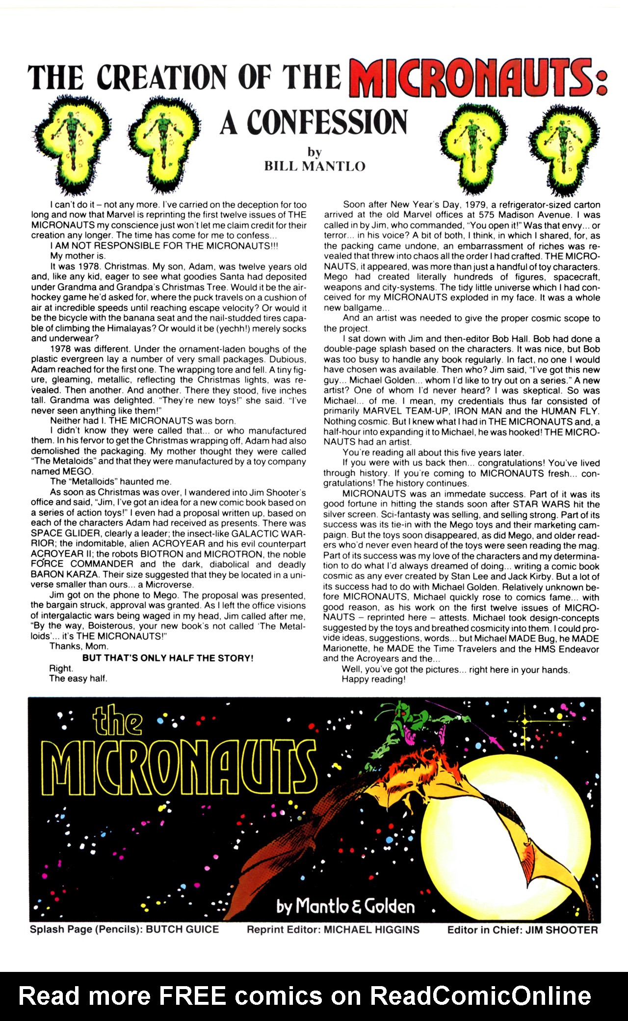 Read online The Micronauts: Special Edition comic -  Issue #2 - 3