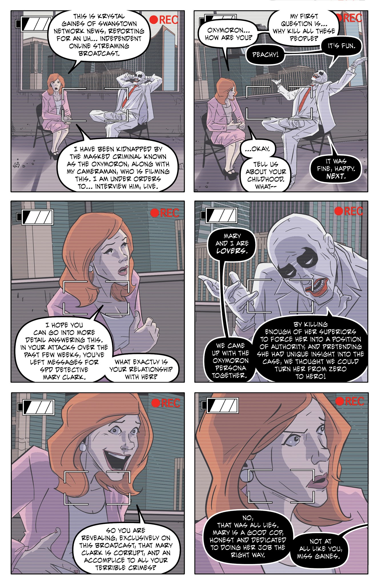 Read online Oxymoron: The Loveliest Nightmare comic -  Issue #3 - 7