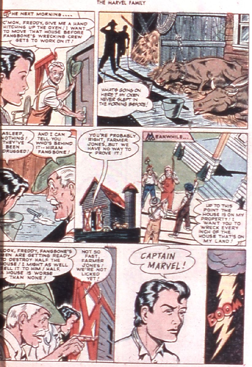 Read online The Marvel Family comic -  Issue #28 - 23