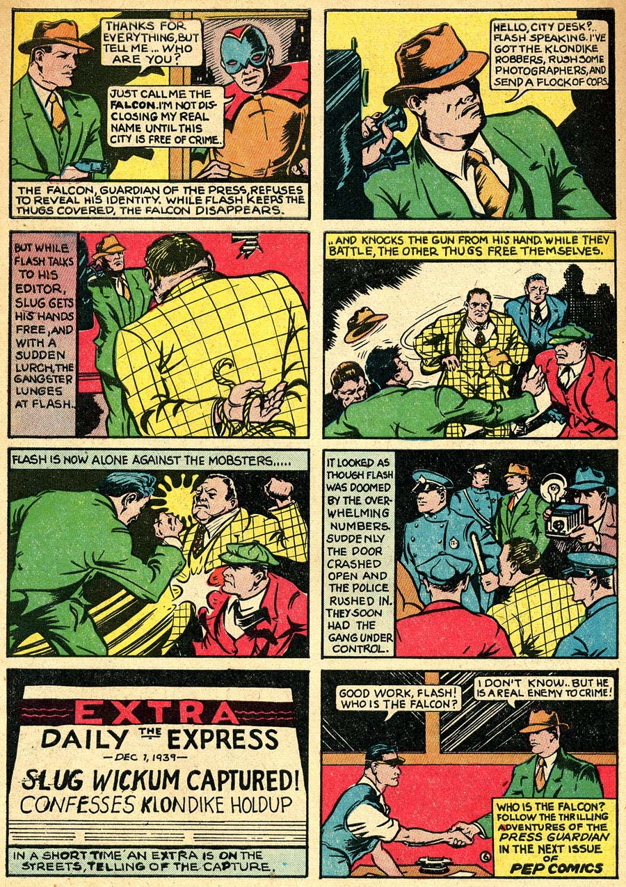 Read online Pep Comics comic -  Issue #1 - 55