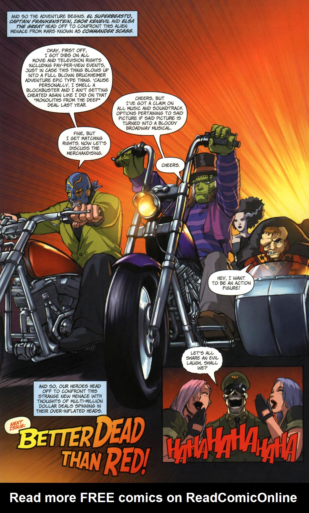 Read online Rob Zombie's Spookshow International comic -  Issue #7 - 11