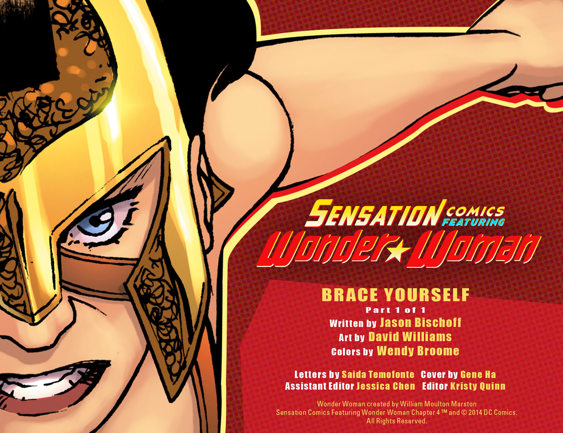 Read online Sensation Comics Featuring Wonder Woman comic -  Issue #4 - 2